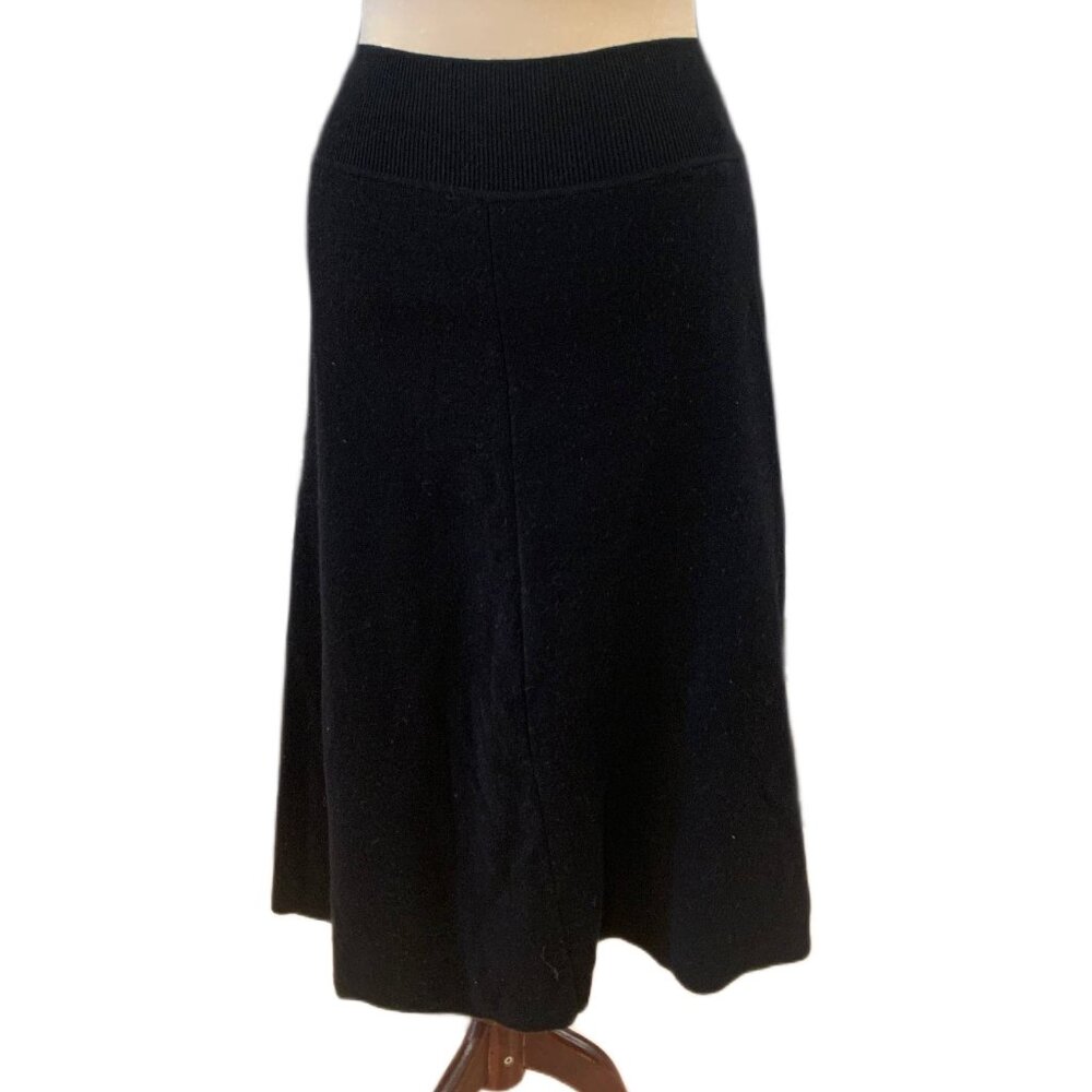UNIQLO x LEMAIRE Black Wool Blend Skirt